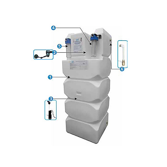 Sistem Aquapur FSP 750 complet cu pompa si filtre Aquapur Valhoh Valrom [2]