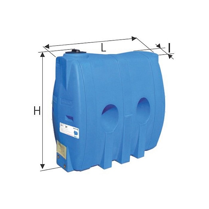 Rezervor apa 500l oval Stockkit Valrom 49020305000 [2]