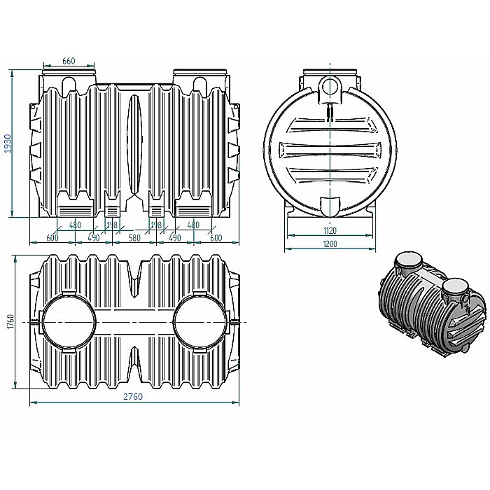 REZERVOR APA SUBTERAN 5000L O ZONA ACCES FARA CAPAC STOCKKIT VALROM 49020550000 [2]