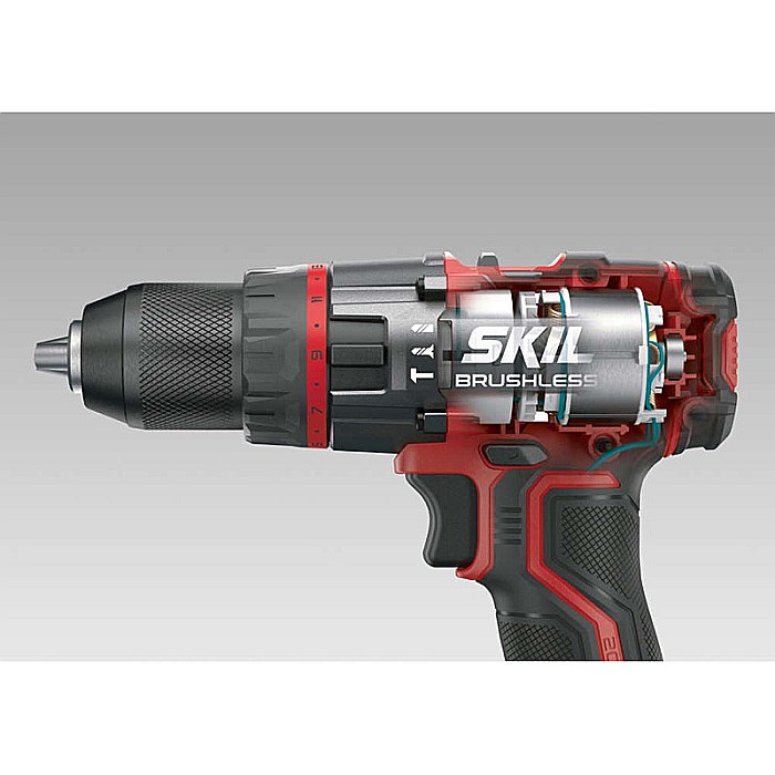 MASINA DE GAURIT CU PERCUTIE SI ACUMULATOR BRUSHLESS 3070 HA SKIL RESIGILAT [13]