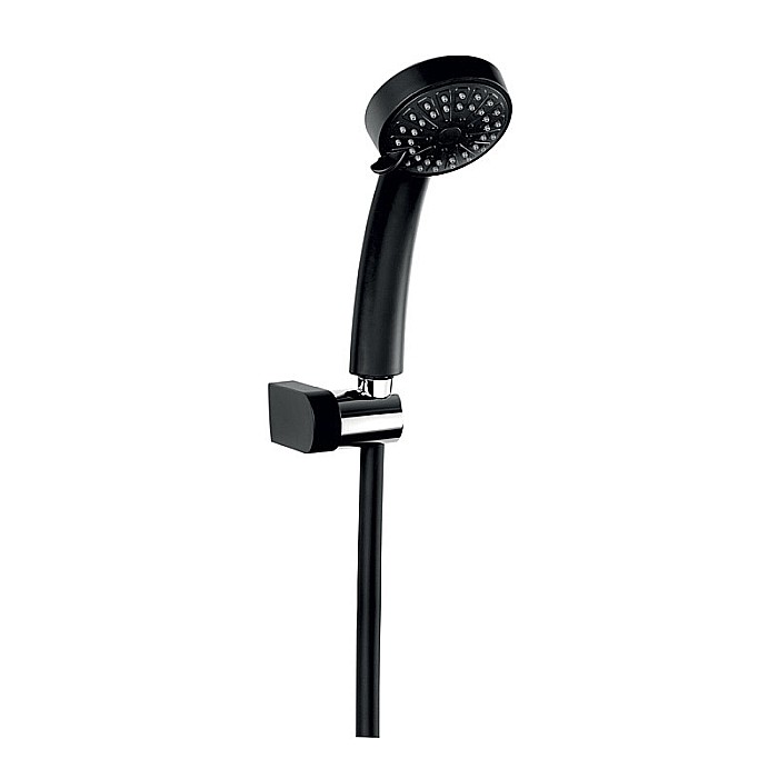 SET DUS FERRO MINI 869.5 CU SUPORT SI FURTUN FLEXIBIL NEGRU [1]