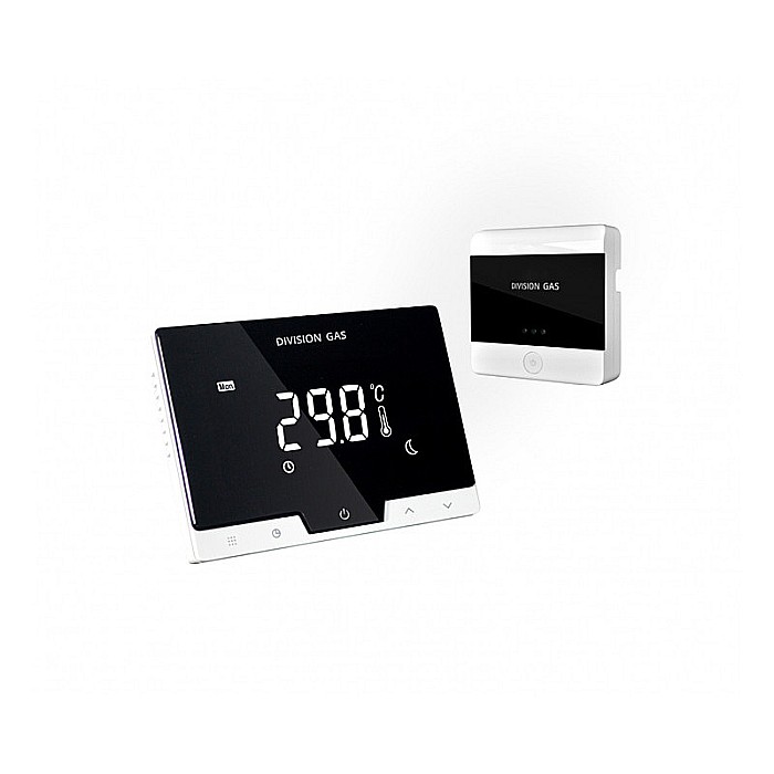 TERMOSTAT AMBIENTAL PROGRAMABIL DG19 WIFI NEGRU DIVISION GAS [2]