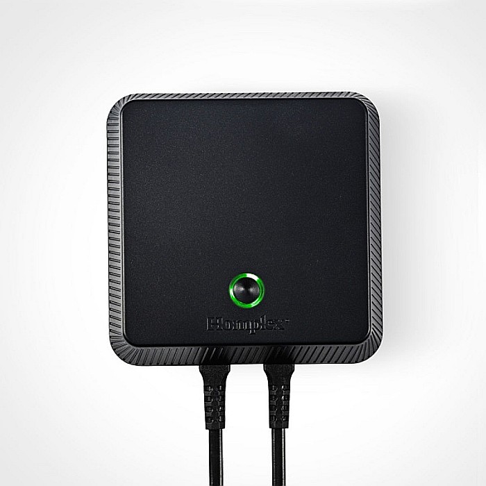 TERMOSTAT DE AMBIENT CU CONTROL PRIN INTERNET HOMPLEX NX1 PROGRAMABIL WIRELESS NEGRU [9]