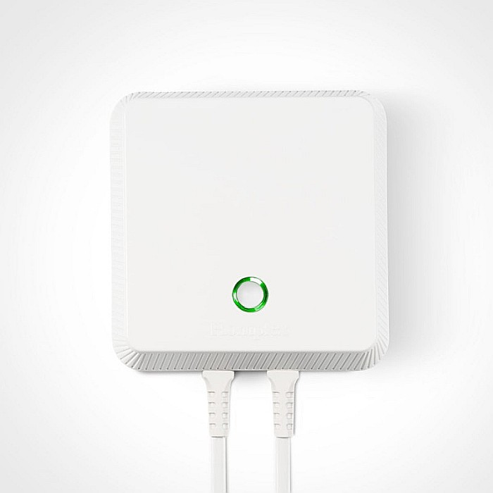 TERMOSTAT DE AMBIENT CU CONTROL PRIN INTERNET HOMPLEX NX1 PROGRAMABIL WIRELESS ALB [7]