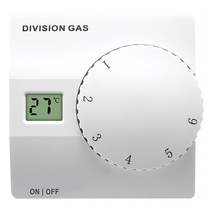 TERMOSTAT AMBIENTAL NEPROGRAMABIL DG816 RF FARA FIR ALB DIVISION GAS [2]
