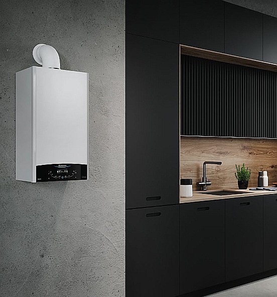 CENTRALA TERMICA PE GAZ ARISTON GENUS ONE+ WIFI 35 KW COMBI IN CONDENSATIE KIT EVACUARE INCLUS 3301779 [5]