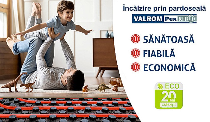 KIT INCALZIRE IN PARDOSEALA 70MP VALROM ECO CU AUTOMATIZARE FIR [2]