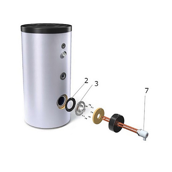REZISTENTA TESY 4.5 KW FILET 11/2 230V 301457 KIT ELEMENT INCALZITOR ELECTRIC [2]