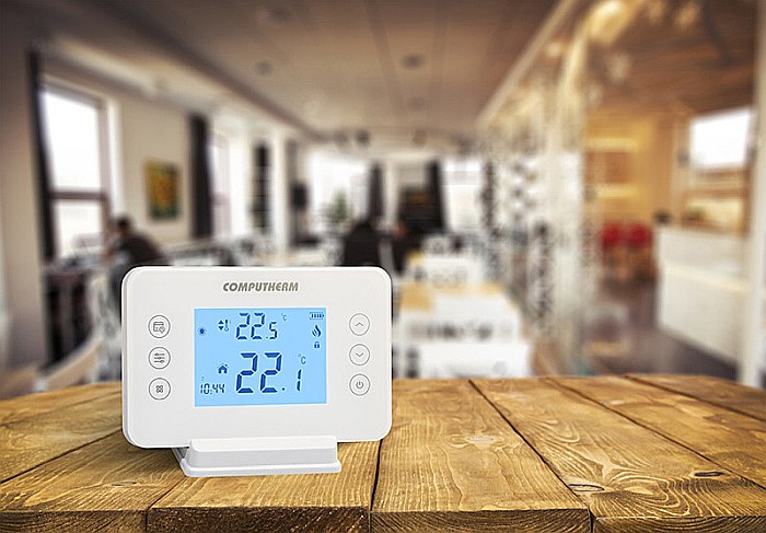 TERMOSTAT DE AMBIENT FARA FIR COMPUTHERM T70 RF PROGRAMABIL [2]