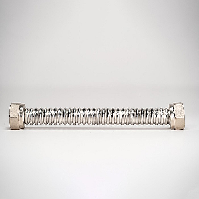 AZ RACORD FLEXIBIL INOX GOFRAT 3/8-3/8 FI-FI 140CM [1]
