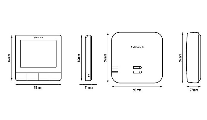 TERMOSTAT NEPROGRAMABIL RT310SPE RF CU RECEPTOR TIP PRIZA SALUS [3]