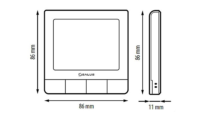 TERMOSTAT WIRELESS DIGITAL PROGRAMABIL SALUS SQ610RF QUANTUM PENTRU SALUS IT600 [3]