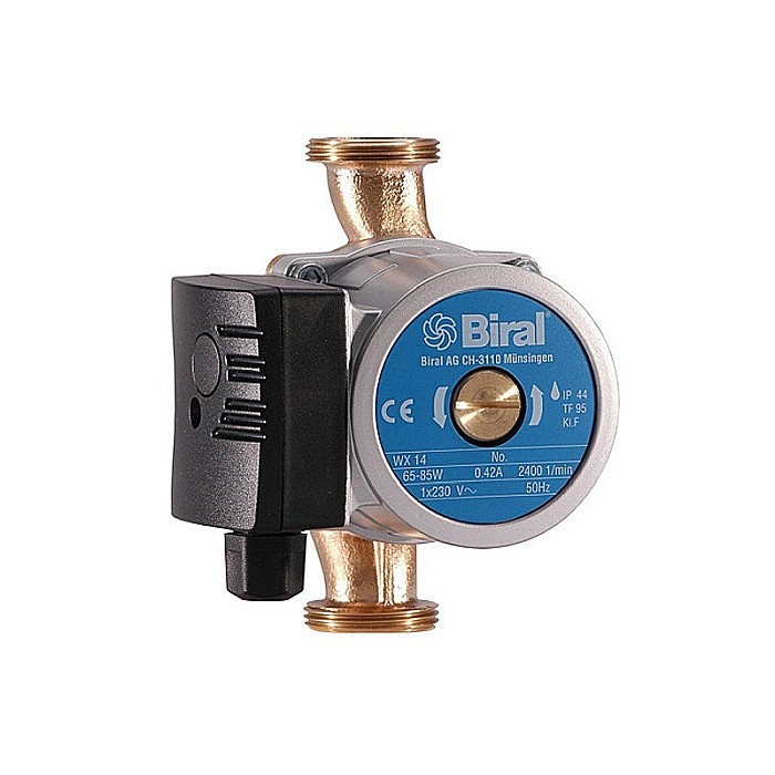 POMPA STANDARD RECIRCULARE BIRAL WX 12 R 11/4 120MM 230V APA CALDA CONSUM CU MOTOR REZISTENT LA SCURTCIRCUIT [1]