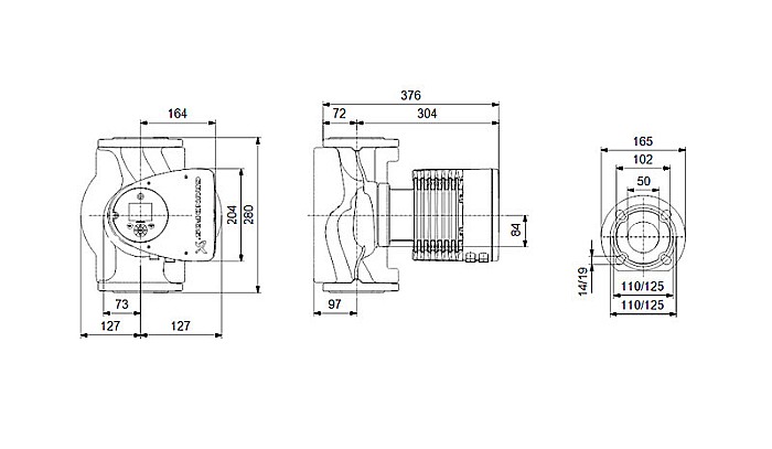 POMPA RECIRCULARE GRUNDFOS MAGNA3 50-100 F 97924283 [3]