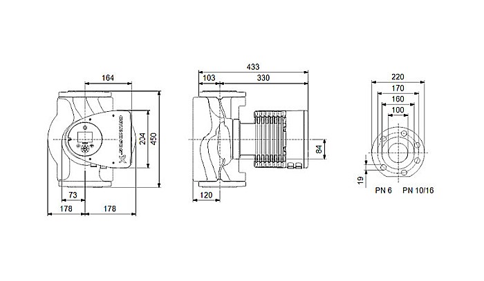 POMPA RECIRCULARE GRUNDFOS MAGNA3 100-100 F 97924314 [3]