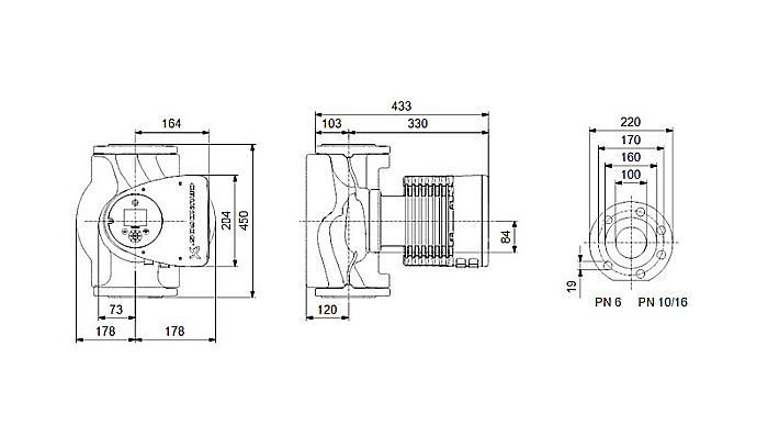 POMPA RECIRCULARE GRUNDFOS MAGNA3 100-120 F 97924315 [3]