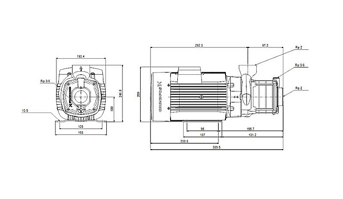 POMPA APA CENTRIFUGA MULTIETAJATA GRUNDFOS CM 15-1 380V 99087493 [3]