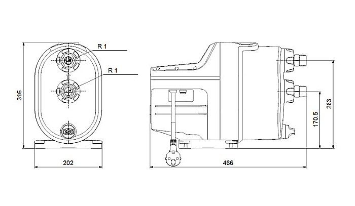 POMPA HIDROFOR GRUNDFOS SCALA 1 5-55 99530407 [3]