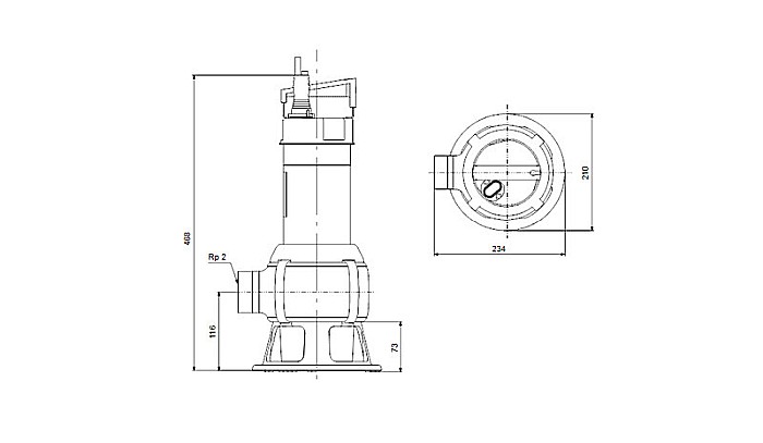 POMPA SUBMERSIBILA APE UZATE GRUNDFOS AP50.B.50.11.A1.V 96468352 [3]