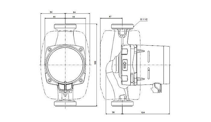 POMPA RECIRCULARE GRUNDFOS ALPHA2 25-80 180 99411178 [3]