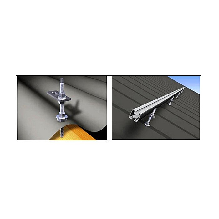 SET 10 BUCATI PREZON INOX 10X200 SUPORT ACOPERIS PANOU SOLAR [2]