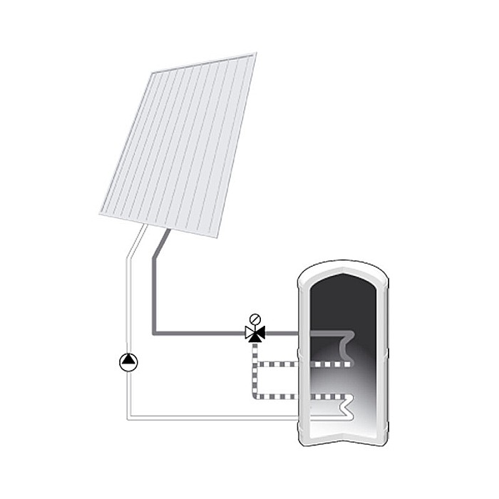 VENTIL TERMIC DE AMESTEC PENTRU CAZANE PE LEMN MAXIM 40KW 1 FE 50-70 VTC422 ESBE 5106 0600 [4]