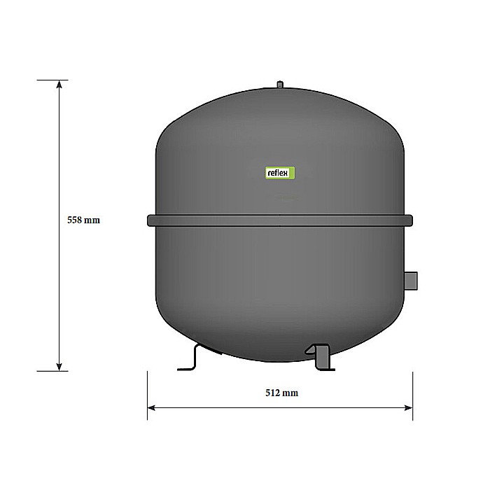 VAS EXPANSIUNE INCALZIRE 80L N80/6 REFLEX [2]