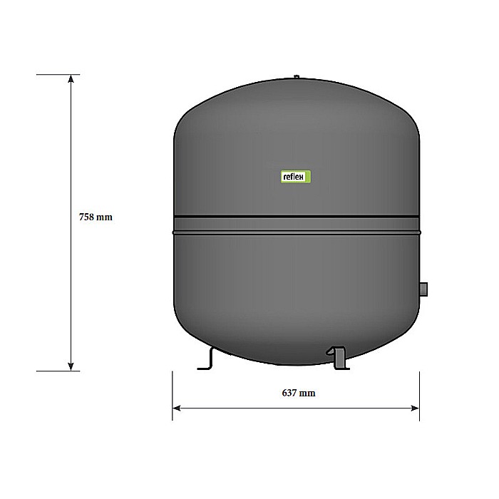 VAS EXPANSIUNE INCALZIRE 200L N200/6 REFLEX [2]