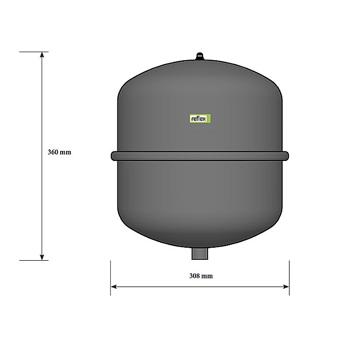 VAS EXPANSIUNE INCALZIRE 18L N18/4 REFLEX [2]