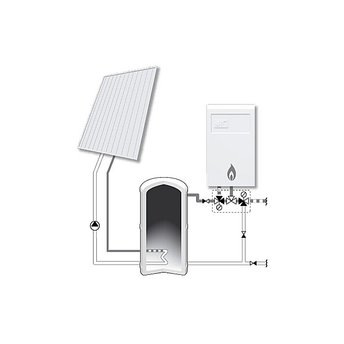 KIT SOLAR DEVIERE SI AMESTEC VMC322-45 ESBE 3152 10 [3]