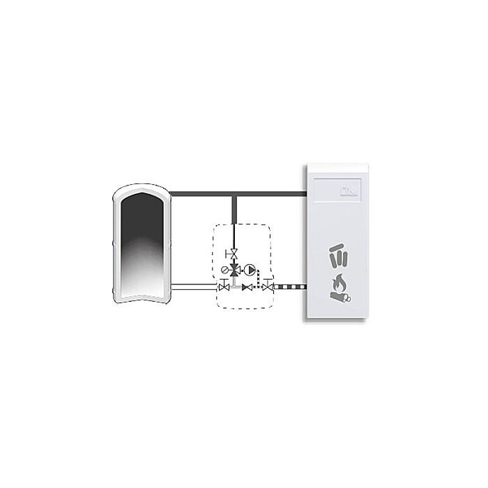 GRUP DE POMPARE TERMOSTATIC PENTRU CAZANE PE LEMNE LTC361-32/60 ESBE 5500 6500 [2]