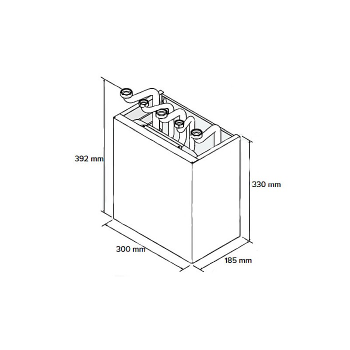 PACHET POMPA DE CALDURA ARISTON NIMBUS M HYBRID 80 NET R32 MONOFAZAT CU CENTRALA TERMICA CLAS ONE WIFI 24 KW [8]