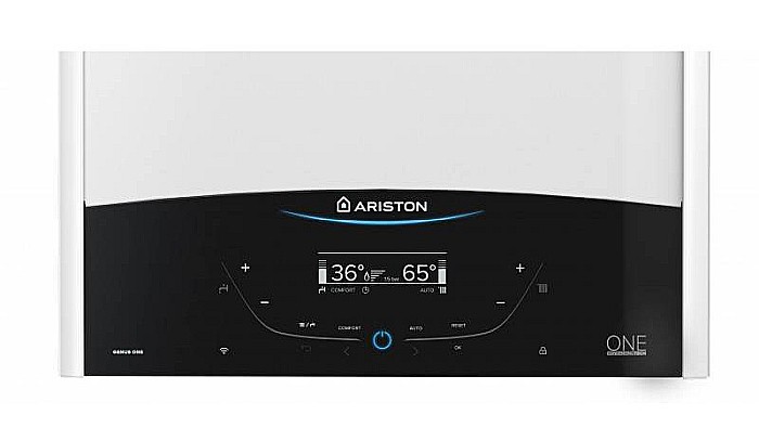 CENTRALA TERMICA PE GAZ IN CONDENSATIE ARISTON GENUS ONE+ SYSTEM 24, KIT EVACUARE INCLUS, NUMAI INCALZIRE [4]