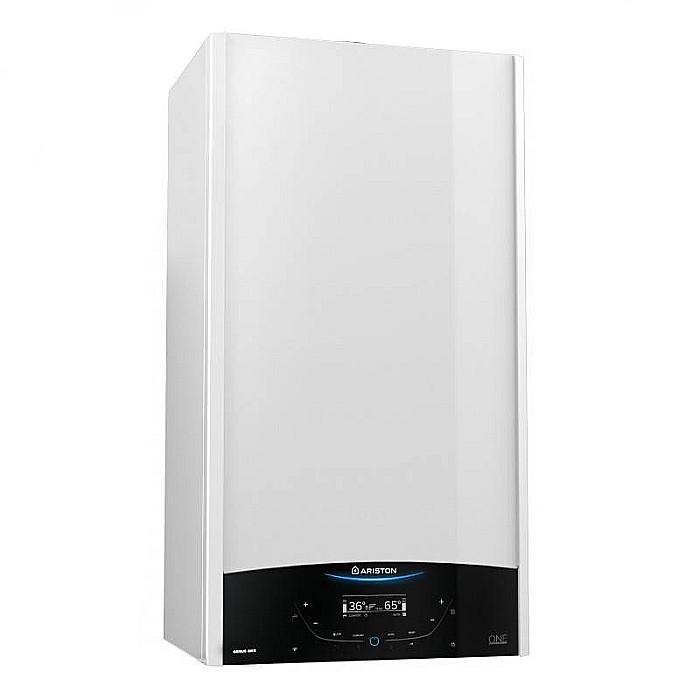 CENTRALA TERMICA PE GAZ IN CONDENSATIE ARISTON GENUS ONE+ SYSTEM 24, KIT EVACUARE INCLUS, NUMAI INCALZIRE [2]