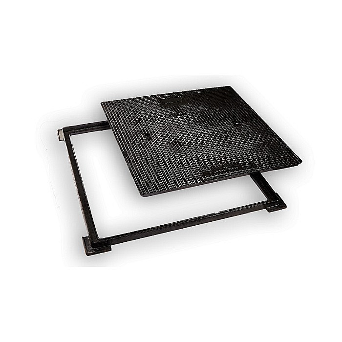CAPAC + RAMA FONTA PATRAT 94X94X40 CLASA B 125 [3]
