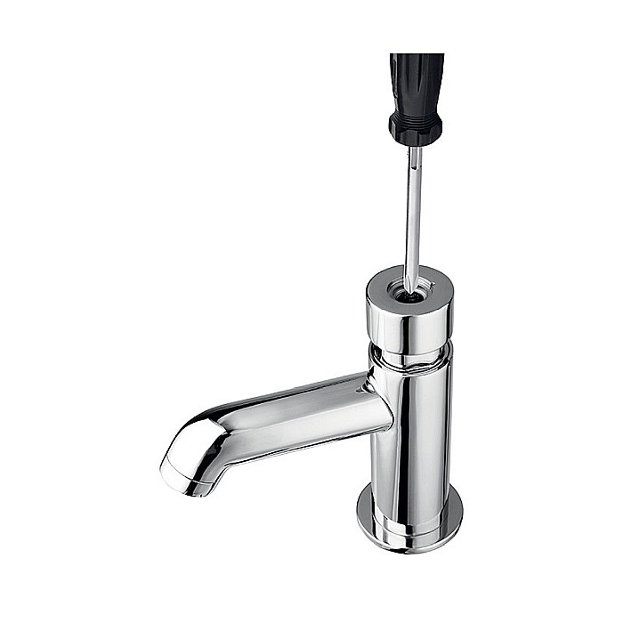 BATERIE LAVOAR FERRO Z201R STATIVA CU TEMPORIZARE PRESTIGE II CROM [2]