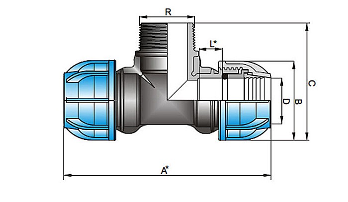TEU PE 50-50-50 EGAL WATERKIT [2]