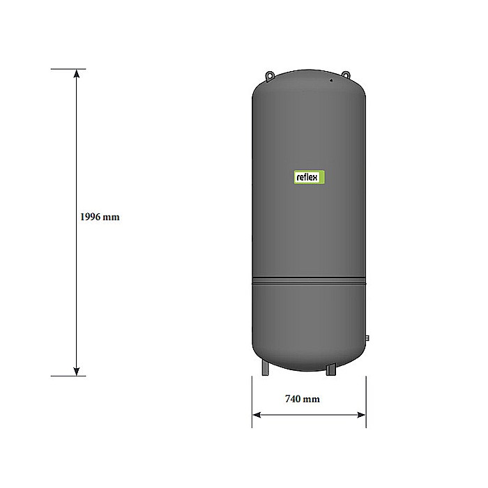 VAS EXPANSIUNE INCALZIRE 800L N 800/6 REFLEX [2]