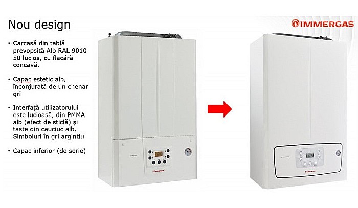 CENTRALA TERMICA PE GAZ IMMERGAS VICTRIX TERA 35/38 V2 IN CONDENSATIE KIT EVACUARE INCLUS [3]