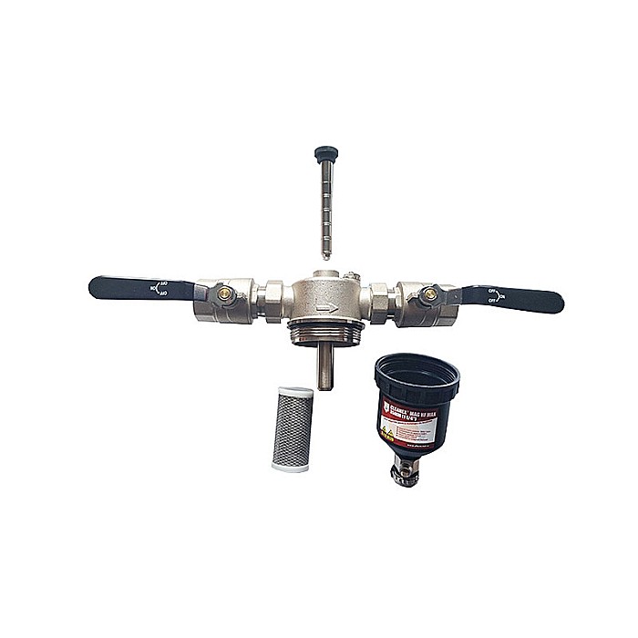 FILTRU ANTIMAGNETITA CLEANEX MAG HF MAX 11/4 (35MM) INSTALATIE TERMICA LBXHFMX001 RESIGILAT [3]