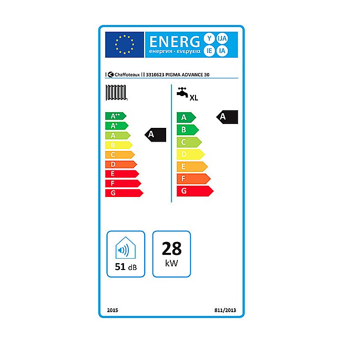 CENTRALA TERMICA PE GAZ IN CONDENSARE CHAFFOTEAUX PIGMA ADVANCE 35 KIT EVACUARE INCLUS [4]