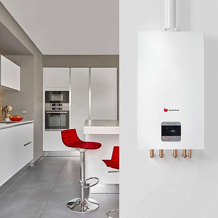 CENTRALA TERMICA PE GAZ IN CONDENSARE SAUNIER DUVAL THEMAFAST CONDENS MA35 KIT EVACUARE INCLUS 6 ANI GARANTIE [4]