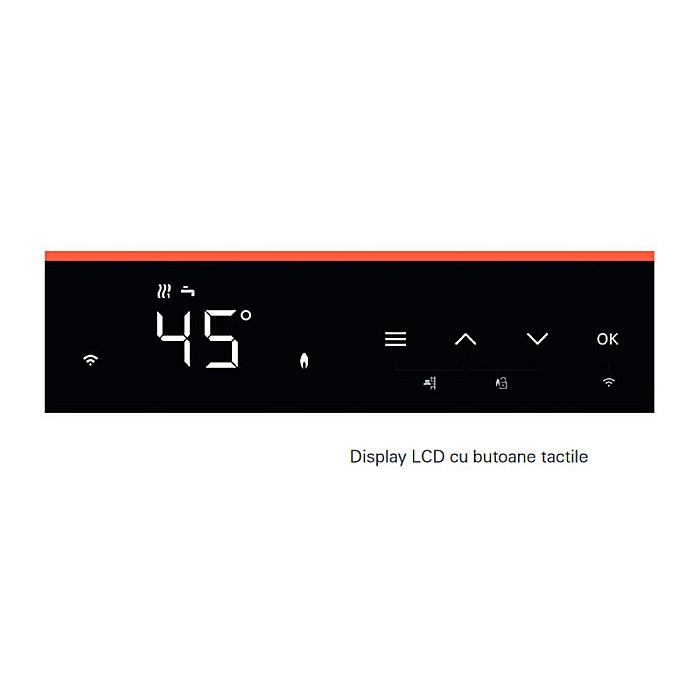 CENTRALA TERMICA PE GAZ IN CONDENSATIE VIESSMANN VITODENS 050-W 32KW WIFI KIT EVACUARE INCLUS [4]