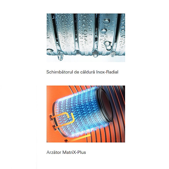 CENTRALA TERMICA PE GAZ IN CONDENSATIE VIESSMANN VITODENS 111-W 32KW CU BOILER INCORPORAT 46L WIFI KIT EVACUARE INCLUS [4]