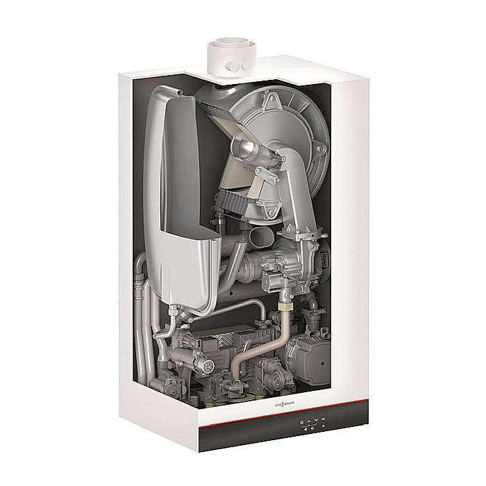 CENTRALA TERMICA PE GAZ IN CONDENSATIE VIESSMANN VITODENS 050-W 19KW WIFI KIT EVACUARE INCLUS [4]