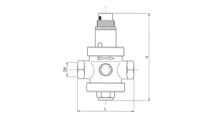 REDUCTOR PRESIUNE APA 11/2 EUROBRASS MALGORANI 143.112.N [2]