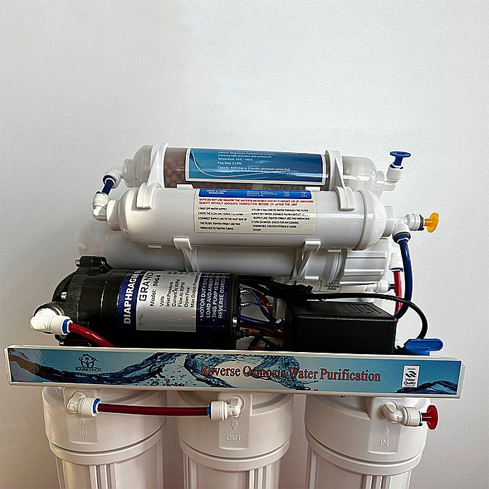FILTRU DE APA CU OSMOZA INVERSA IN 6 TREPTE CU MINERALIZARE CU POMPA SI LAMPA UV KT-RO-50-UV [2]