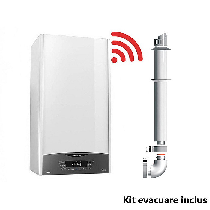 CENTRALA TERMICA PE GAZ ARISTON CLAS ONE WIFI 24 KW COMBI IN CONDENSATIE KIT EVACUARE INCLUS 3302123 [1]