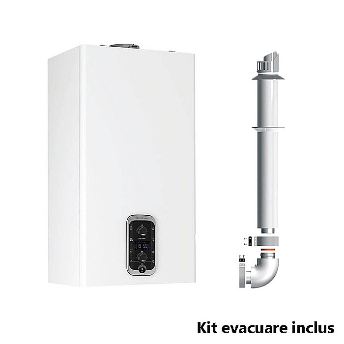 CENTRALA TERMICA PE GAZ IN CONDENSARE CHAFFOTEAUX NIAGARA ADVANCE 25 BOILER 40 L KIT EVACUARE INCLUS [1]