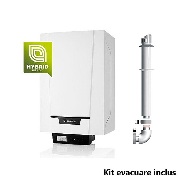 CENTRALA TERMICA PE GAZ IN CONDENSATIE REMEHA TZERRA ACE 24C KIT EVACUARE INCLUS [1]